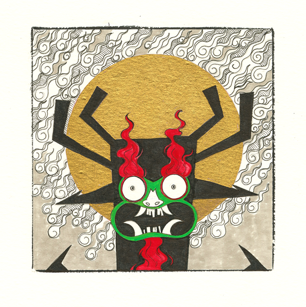 xx Aku || Original Drawing - Oscen || Nen Chang x Liz Tecca