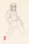 Major Kusanagi || Original Sketch